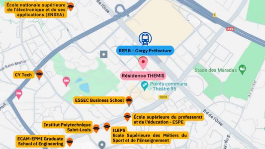 Louer Appartement Cergy Val d'Oise