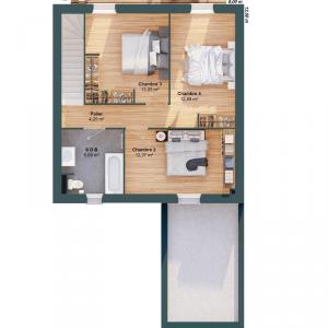 For sale Voivres-les-le-mans 6 rooms 99 m2 Sarthe (72210) photo 3