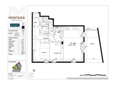 Louer Appartement Saint-malo 790 euros