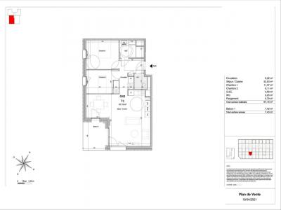 Annonce Location 3 pi�ces Appartement Clermont-ferrand 63