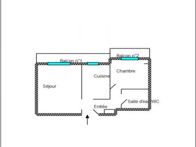 Annonce Vente 2 pi�ces Appartement Nice 06