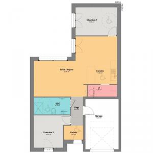 For sale Beaupreau 4 rooms 73 m2 Maine et loire (49600) photo 2