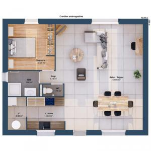 For sale Cauvicourt 3 rooms 66 m2 Calvados (14190) photo 2