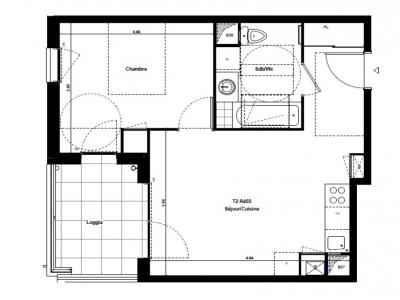 Annonce Location 2 pi�ces Appartement Chambery 73