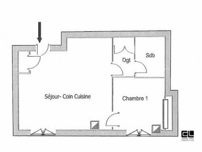 For rent Lyon-3eme-arrondissement 2 rooms 42 m2 Rhone (69003) photo 0