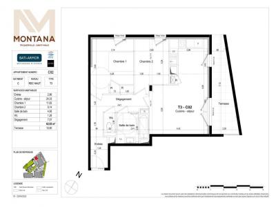 For rent Saint-malo 3 rooms 62 m2 Ille et vilaine (35400) photo 4