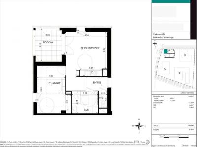 For rent Lagord 2 rooms 45 m2 Charente maritime (17140) photo 2