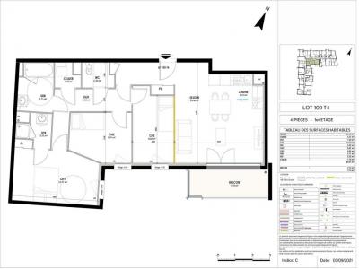 Louer Appartement Poitiers 870 euros