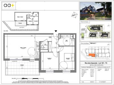 Annonce Location 3 pi�ces Appartement Horbourg-wihr 68
