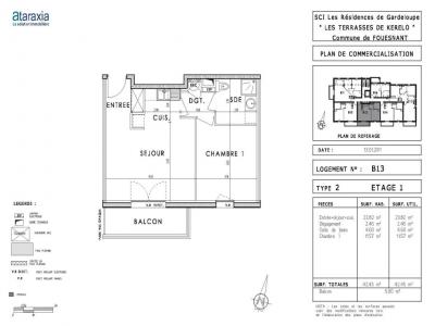 Louer Appartement Fouesnant 472 euros