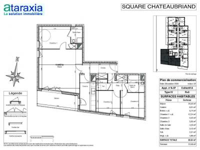 For rent Tours 4 rooms 90 m2 Indre et loire (37100) photo 4