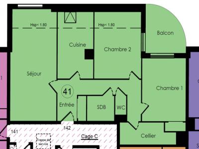 Acheter Appartement 76 m2 Mans