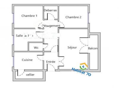 For rent Plancher-les-mines 3 rooms 64 m2 Haute saone (70290) photo 0