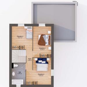 For sale Monterblanc 6 rooms 100 m2 Morbihan (56250) photo 3