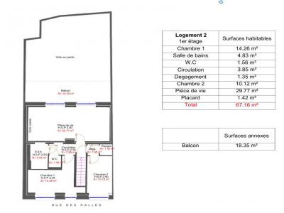 Annonce Location 3 pi�ces Appartement Longeville-les-saint-avold 57