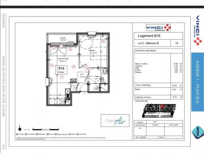 Annonce Location 2 pi�ces Appartement Havre 76