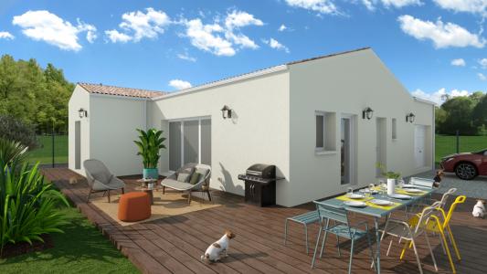 For sale Lussant 92 m2 Charente maritime (17430) photo 1