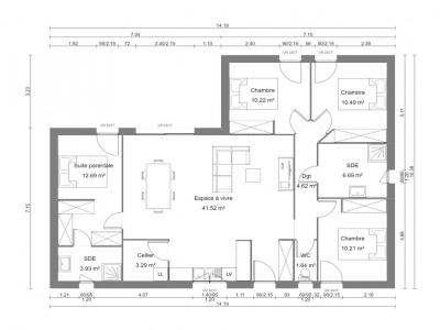 Acheter Maison 105 m2 Lanton