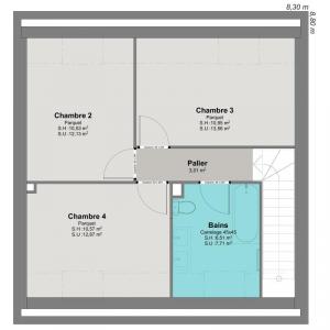 For sale Pance 6 rooms 97 m2 Ille et vilaine (35320) photo 3