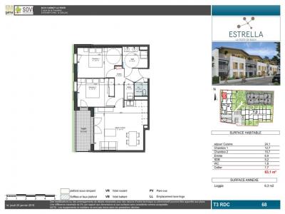 Annonce Location 3 pi�ces Appartement Teste-de-buch 33