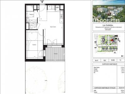 For rent Guerande 2 rooms 38 m2 Loire atlantique (44350) photo 1