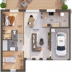 Acheter Maison 70 m2 Montrevault