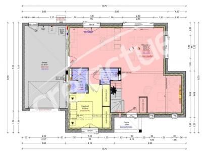 Acheter Maison 105 m2 Mezieres-sur-couesnon