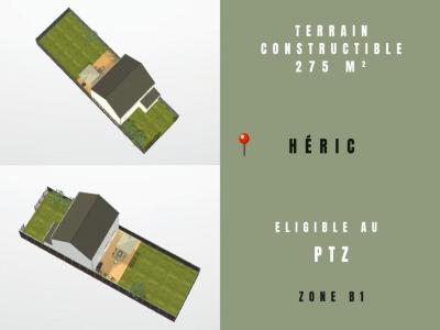 Acheter Terrain 275 m2 Heric