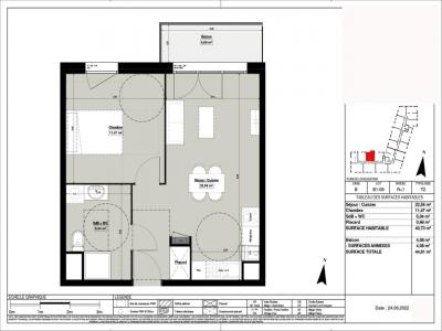 Louer Appartement 40 m2 Douai