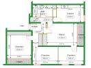 Location Appartement Chenove  4 pieces 72 m2