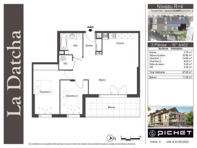 Louer Appartement Aix-les-bains 872 euros