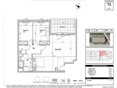 For rent Perpignan 3 rooms 75 m2 Pyrenees orientales (66000) photo 3