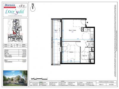Louer Appartement 40 m2 Orleans