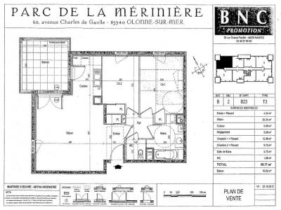 Annonce Location 3 pi�ces Appartement Olonne-sur-mer 85