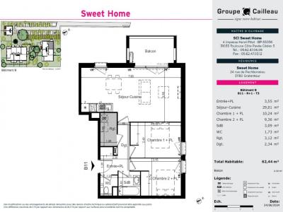 Louer Appartement Gratentour 720 euros