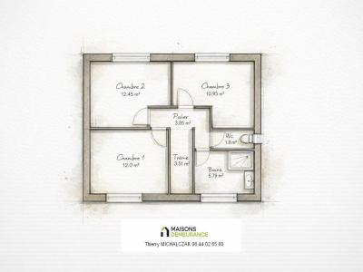 For sale Hantay 102 m2 Nord (59496) photo 2