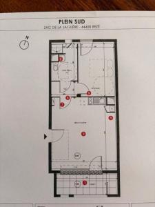 Louer Appartement 46 m2 Reze