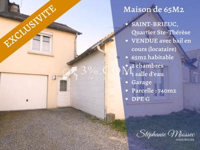 For sale Saint-brieuc 3 rooms 65 m2 Cotes d'armor (22000) photo 0