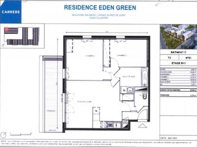 Louer Appartement 61 m2 Villepinte