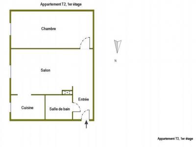 For rent Levallois-perret 2 rooms 37 m2 Hauts de Seine (92300) photo 3