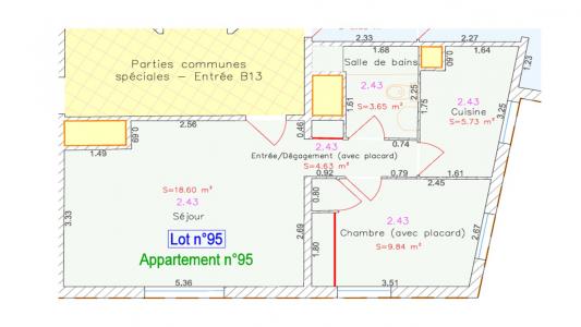 Annonce Vente 2 pi�ces Appartement Beauvais 60