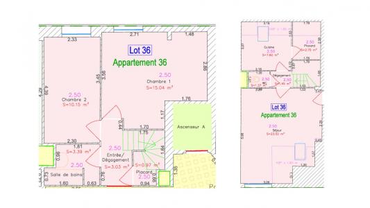 Annonce Vente 3 pi�ces Appartement Beauvais 60