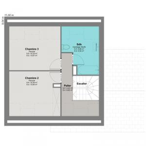 For sale Saint-martin-de-fontenay 5 rooms 82 m2 Calvados (14320) photo 3