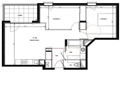 Annonce Location 3 pi�ces Appartement Villefranche-sur-saone 69