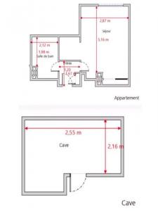 For rent Courbevoie 1 room 26 m2 Hauts de Seine (92400) photo 4