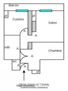 For sale Lyon-7eme-arrondissement 2 rooms 45 m2 Rhone (69007) photo 4