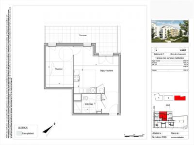Louer Appartement 41 m2 Caluire-et-cuire