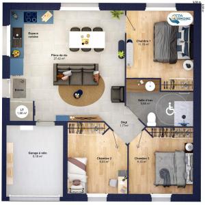 For sale Voivres-les-le-mans 5 rooms 65 m2 Sarthe (72210) photo 4