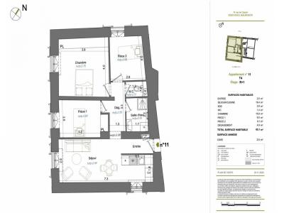 Acheter Appartement 65 m2 Rueil-malmaison