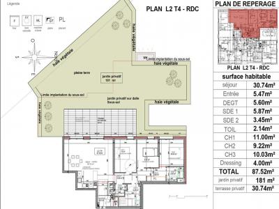 Annonce Vente 4 pi�ces Appartement Vetraz-monthoux 74